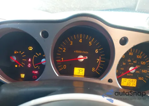 2003 Nissan 350Z Touring z USA, uszkodzony, nr VIN JN1AZ34D43T109222